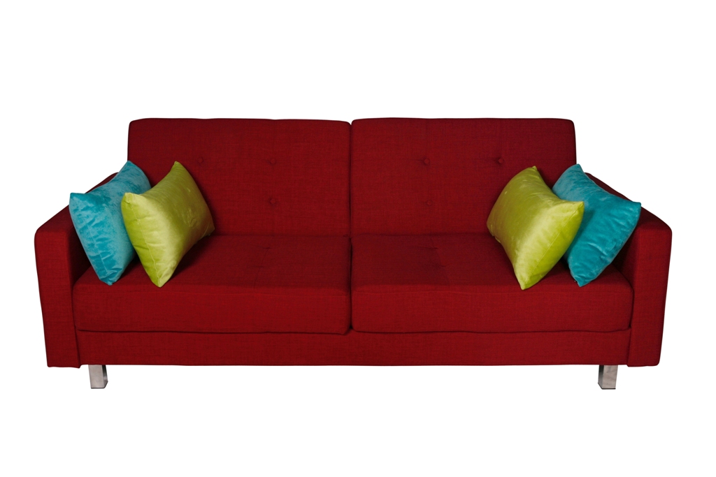 red sofa bed nz